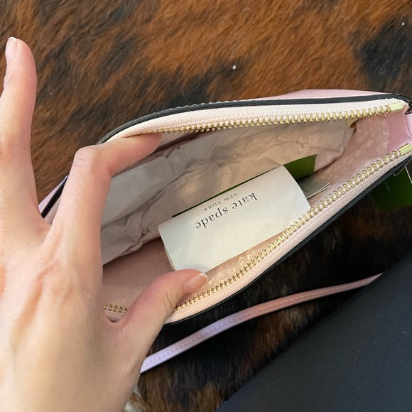 Kate Spade Small Leather Tassel Crossbody Rose Jade WKRU4856 - Picture 4 of 4